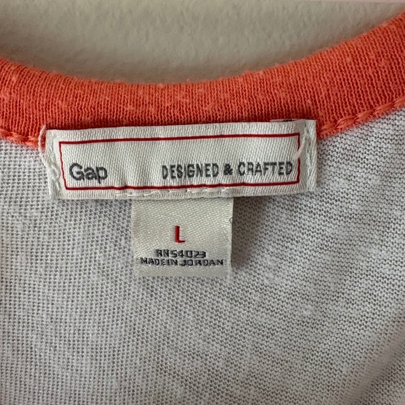 Gap | baseball tee | size L - Picture 2 of 2
